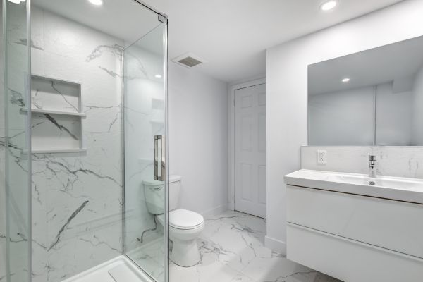 Basement Bathroom Construction in Andover