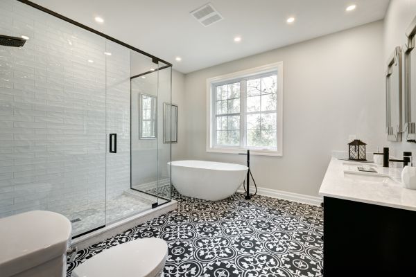 Cost of Bathroom Tile Remodeling in Andover