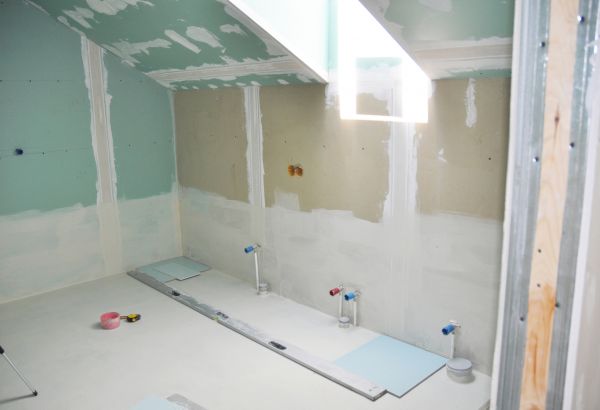 Attic Bathroom Remodeling in Andover